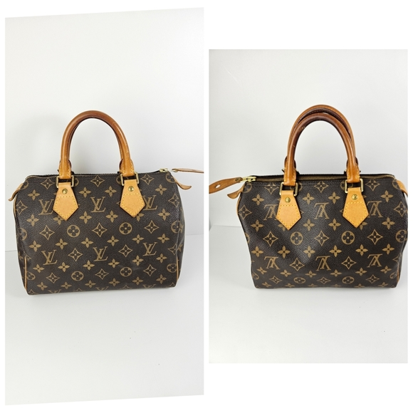 Authentic Louis Vuitton Speedy 25 #3565M - Picture 4 of 7